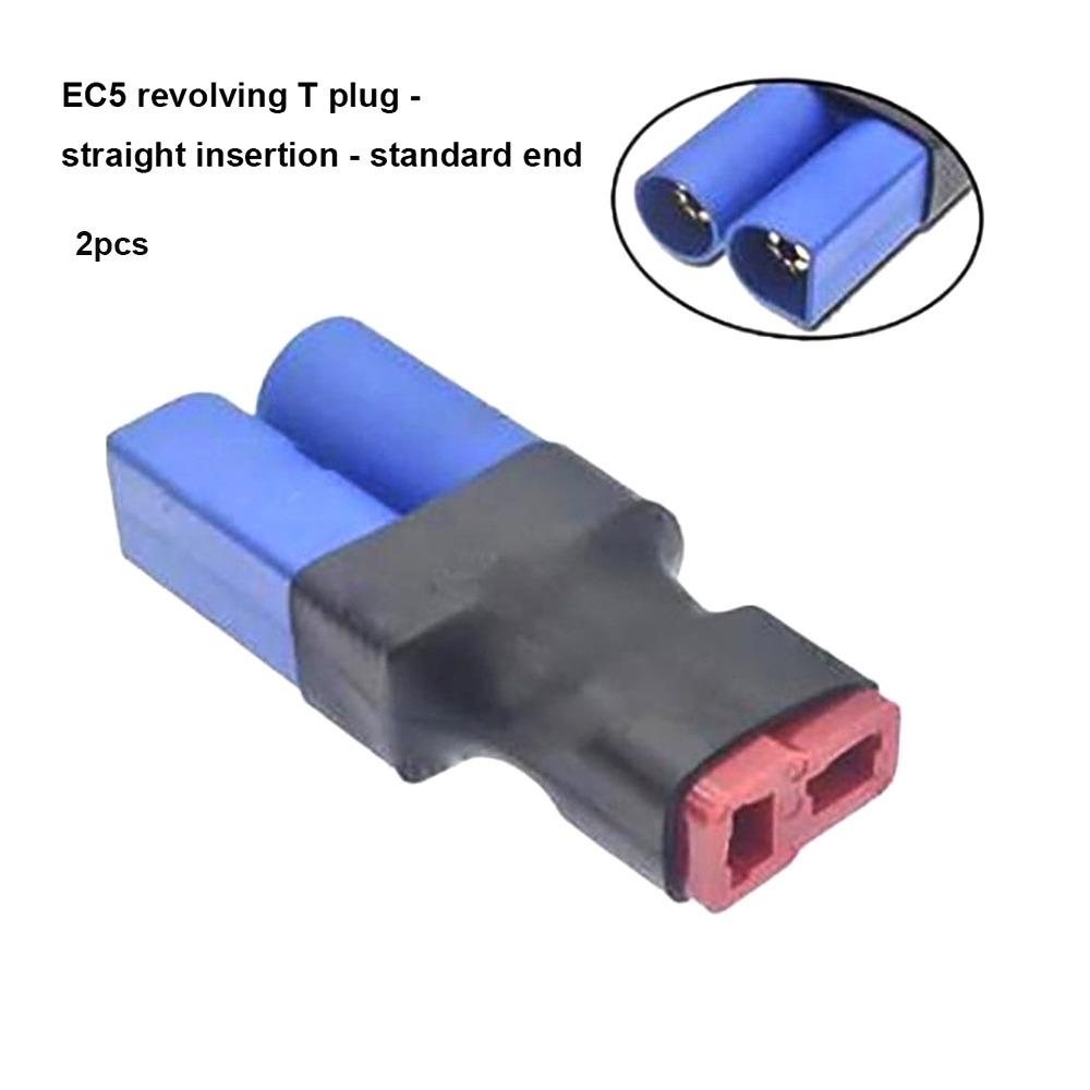 XT90 EC3 Airplane Battery Revolving Female Connector to Banana Head for 2pcs Welding Accessories