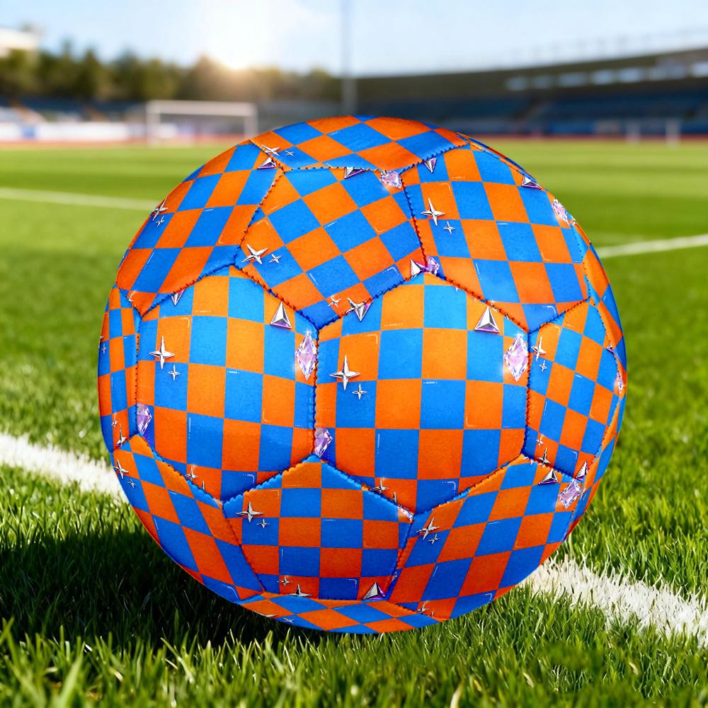 1pc Starry Size 5 Soccer Ball Professional Match Training Football Indoor &Outdoor Sports Ball Lightweight Durable c6543