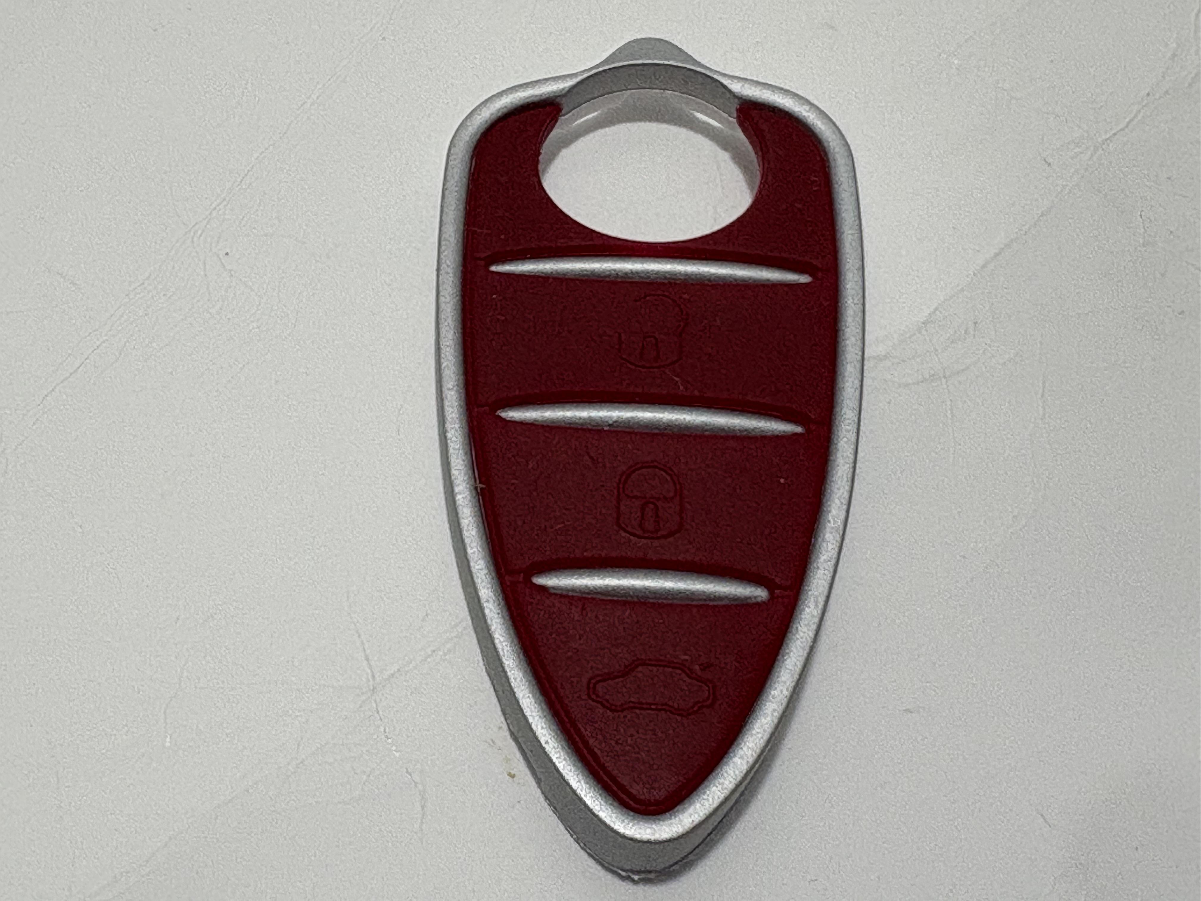 

Car Key Rubber Pad For Alfa Romeo 156/159 /Mito/giulietta/gt/4c Rubber 3 Buttons Remote Shell Blank Accessories For Girls 1 Pc