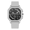 Lower Price Men's Quartz Watch 2026 High Quality Man Watch Customized Personalized Logo Rubber Band Slim Wrist Watches for Men