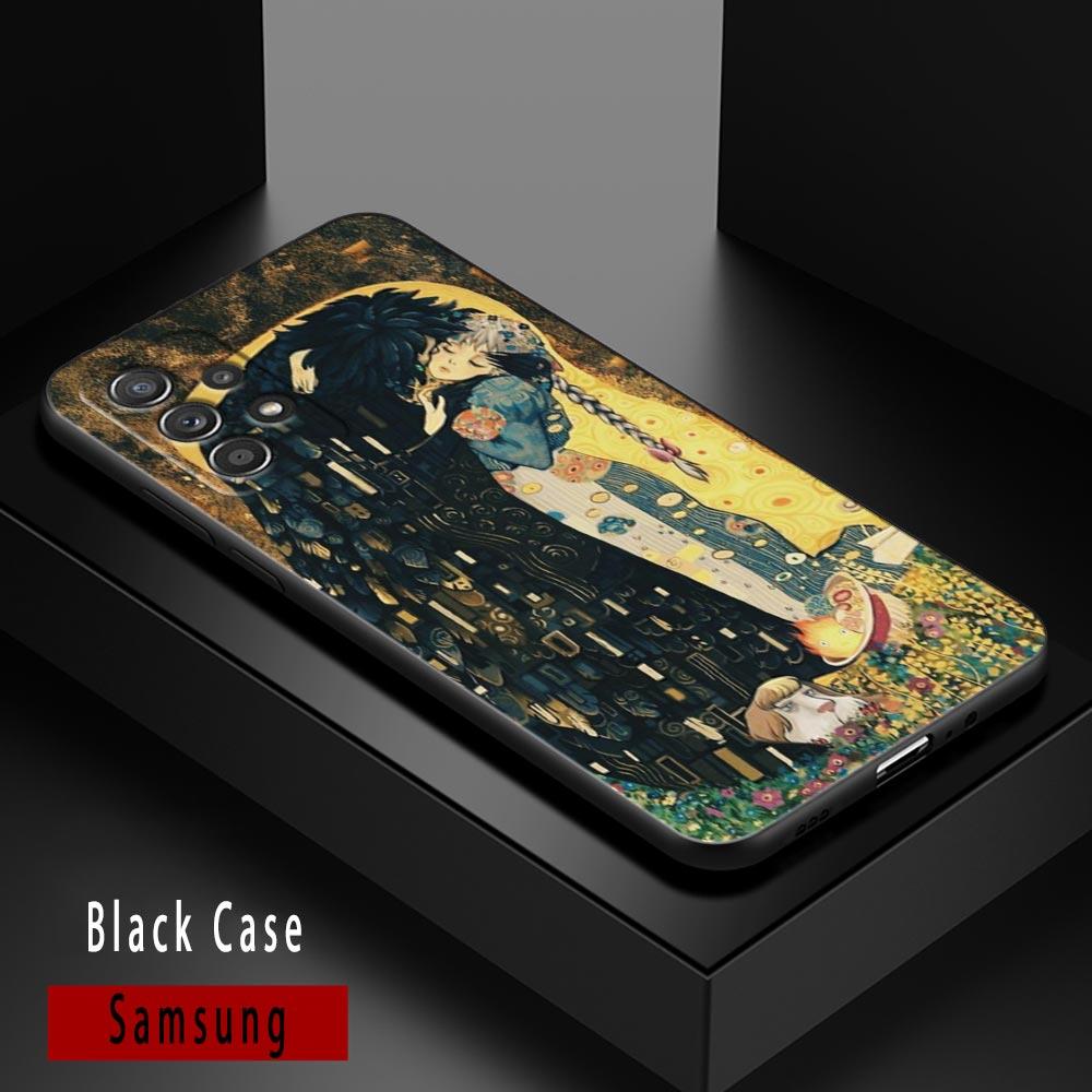 

Чехол для телефона Samsung Galaxy A72 A52 A53 A71 A91 A51 A42 A41 Note 20 Ultra 8 9 10 Plus 5G Чехол Аниме Ходячий замок Хаула Samsung A91