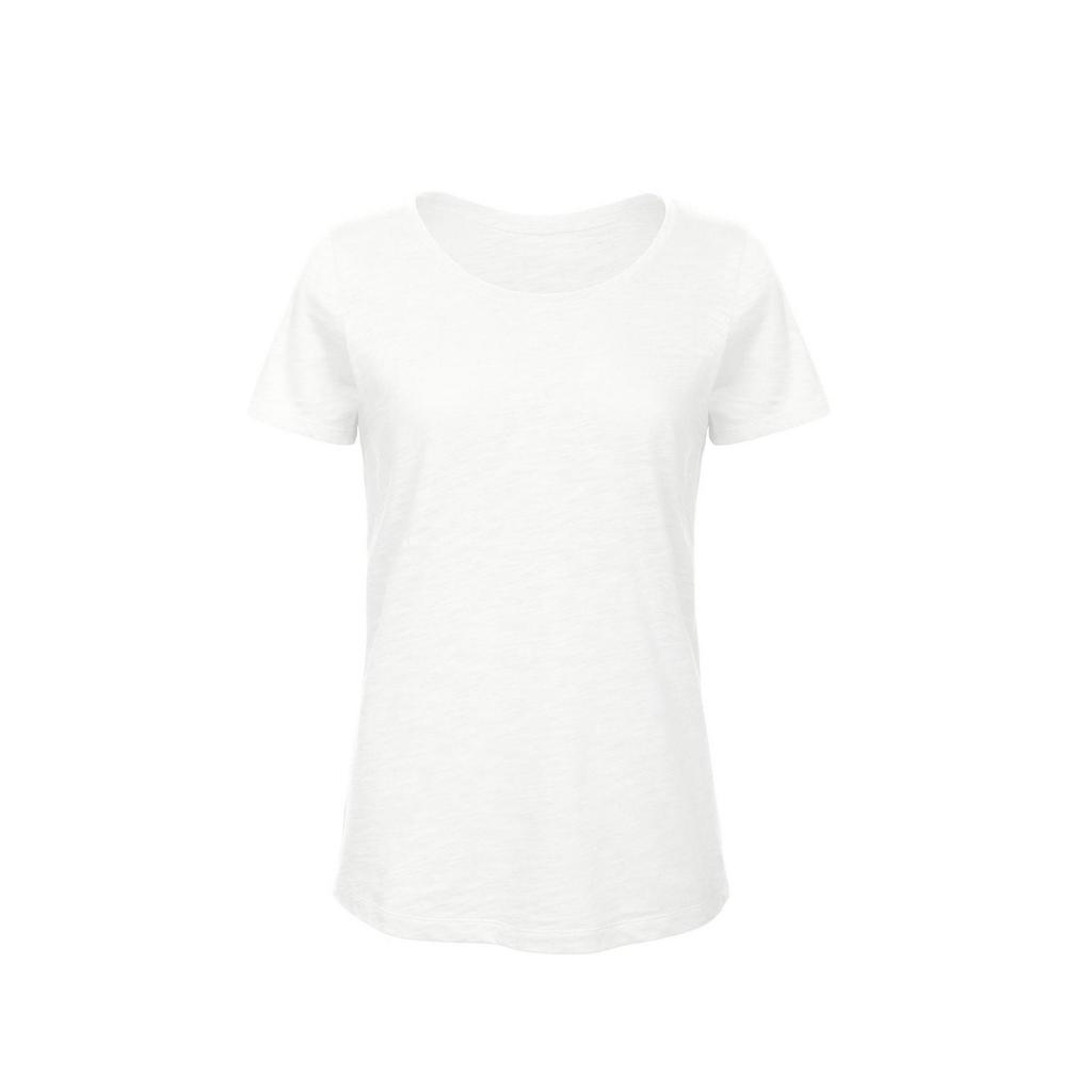 B&C Dam/Flickors Favorit Ekologisk Bomulls Slub T-shirt