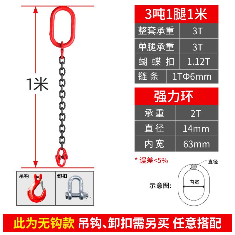 

Hookless Industrial Chain Lifting Sling