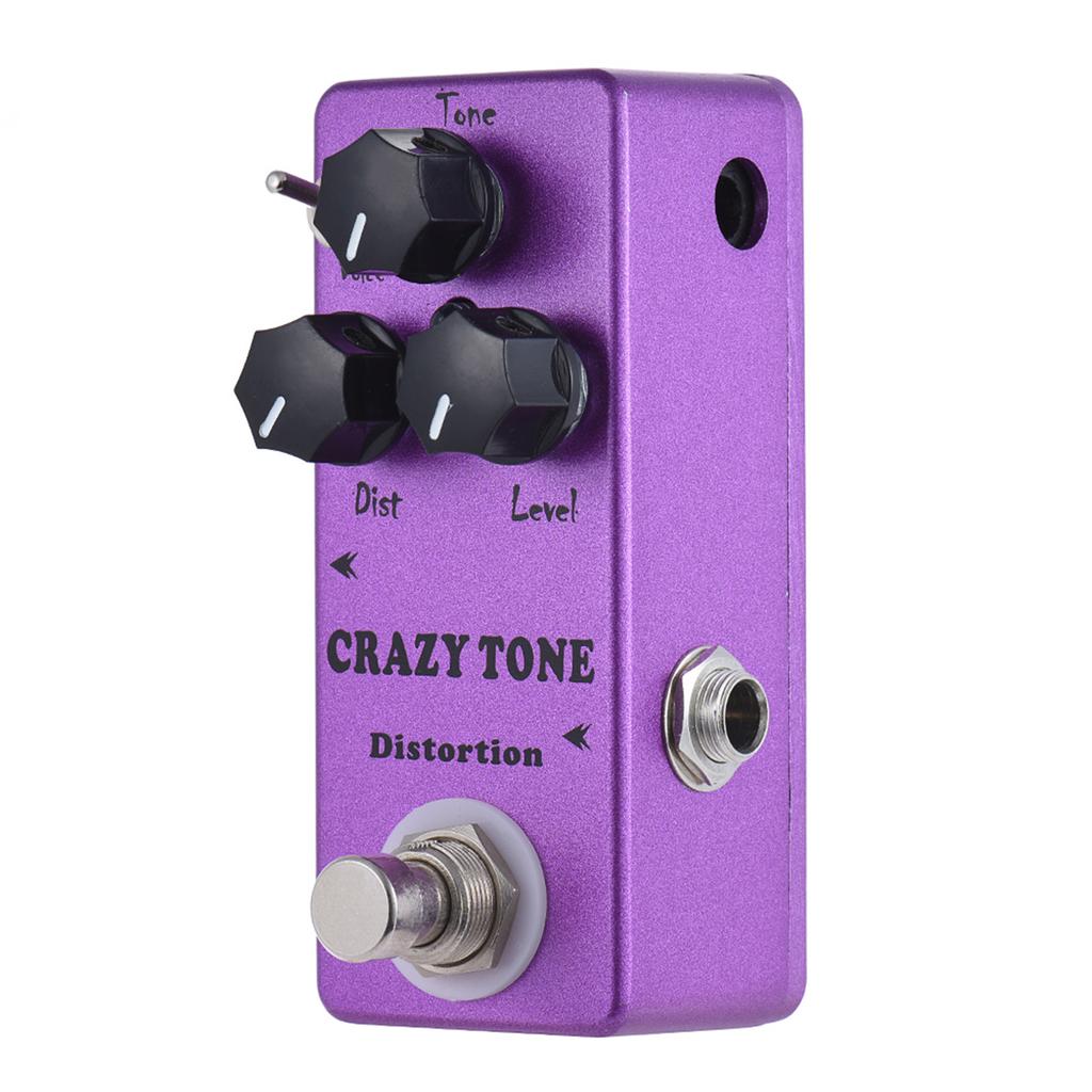 MOSKYAudio MP 50 CRAZY TONE RIOT Distortion Mini Single Guitar Effect Pedal True Bypass