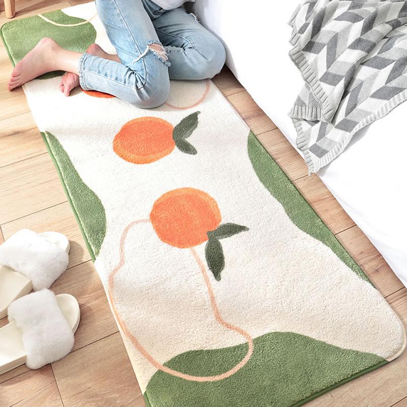 Zuhause Schlafzimmer Bettvorleger Sofa Couchtisch Bodenmatte Tatamimatte Langer Teppich Fensterbankmatte