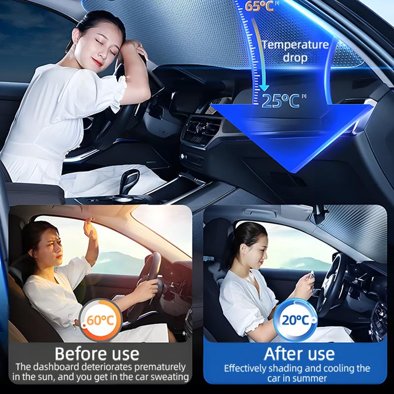 Car Accessories For Geely EX5 Galaxy E5 E245 2024 2025 2026 Sunshades Window Side Windshield Sun Visor Blind Sunscreen Anti-UV