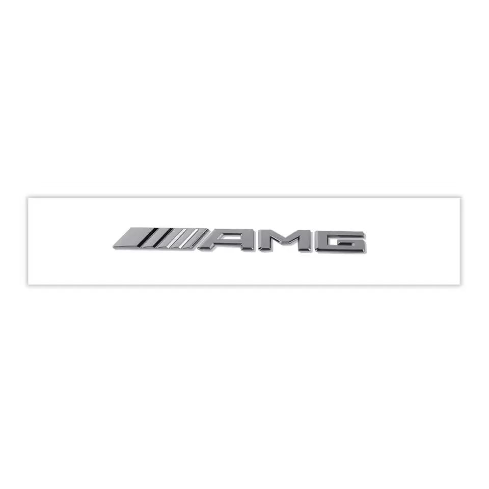 1Pcs Car Letter Badge Center Console Decoration Tail Trunk Stickers For Mercedes benz AMG W203 W204 W205 W176 W211 GLA CLA GLK