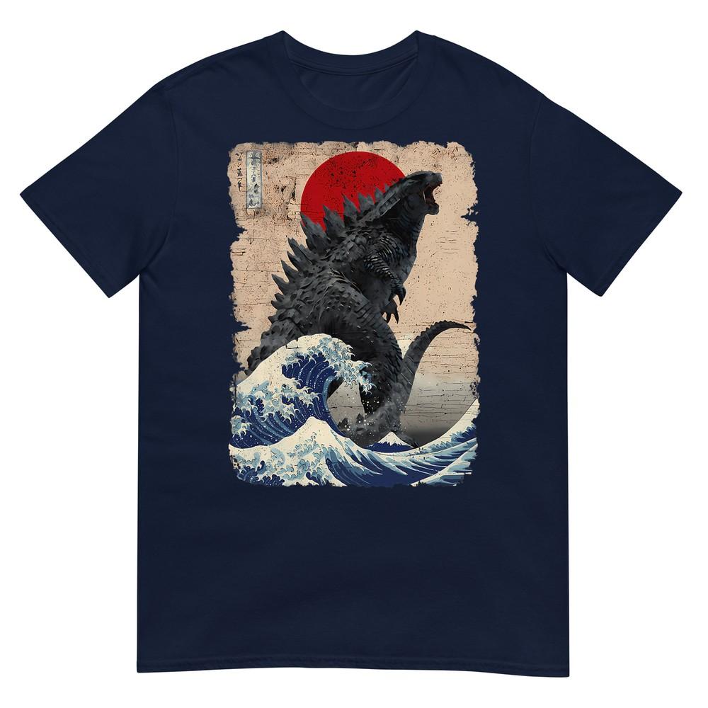 Retro Vintage Japanese Art Legendary Rare Kaiju Tshirt