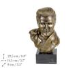 Elvis Presley - marble bust, statuette of a famous person, decoration for office, school, and hotel by the Art-Dog brand