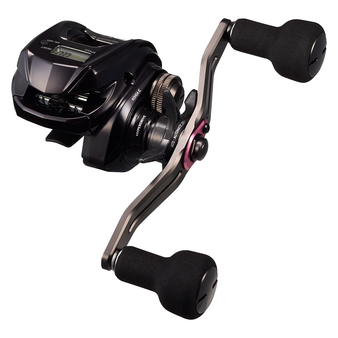 

Daiwa 26 Kouga IC 150PL Baitcasting Reel чорний