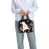 Calico Cat With Pot Plants Cat For Mom Insulated Lunch Bag for Women Kids Leakproof Food Boxes Thermal Lunch Box Tote