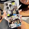 Kpop C-CORTIS Phone Case For iPhone 17 16e 16 15 14 13 12 11 Mini Pro Max X XR XSMAX 8 7 Air Plus Transparent Soft Cover