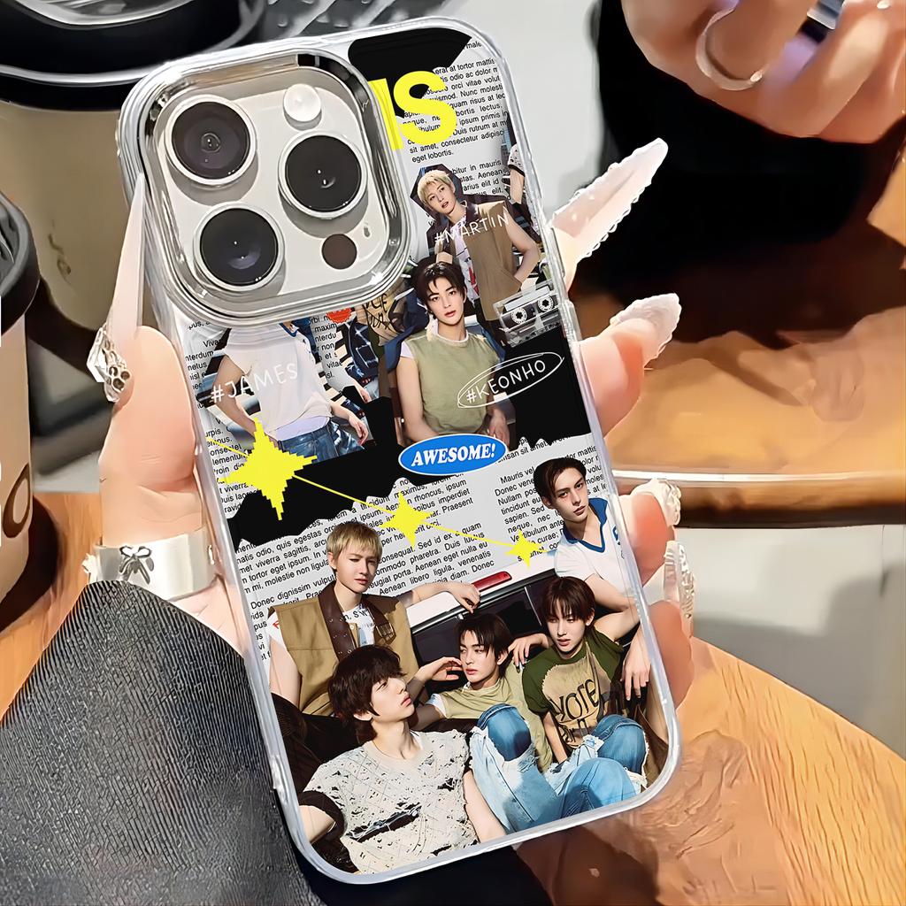 Kpop C-CORTIS Phone Case For iPhone 17 16e 16 15 14 13 12 11 Mini Pro Max X XR XSMAX 8 7 Air Plus Transparent Soft Cover