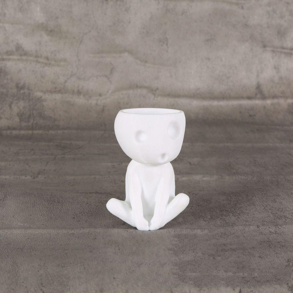 Nordic Style Minimalist Flower Pot Abstract Creative Vase Cute Handicraft Hydroponic Flower Holder Bonsai Succulent