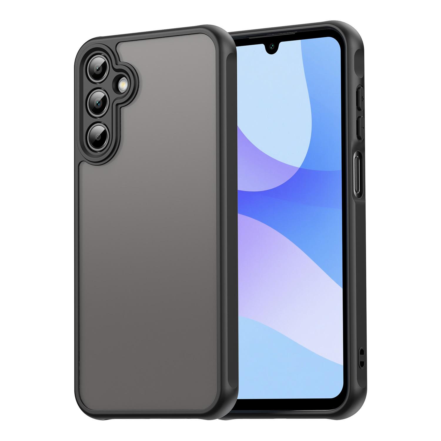 Samsung Galaxy A15 Phone Case, Matte Shockproof Phone Case Cover for Samsung Galaxy A15 чёрный