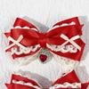 Gothic Lolita Style Hair Clip Black Ribbon Bow Fashionable Hair Clips for Women