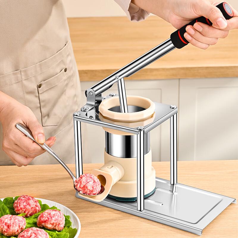 ZISIZ Stainless Steel Handheld Sausage Maker
