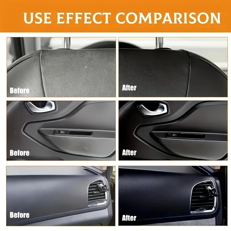Automotive interior leather care cream, dashboard polishing, seat cushion refurbishment, used for automotive repair and interior care products