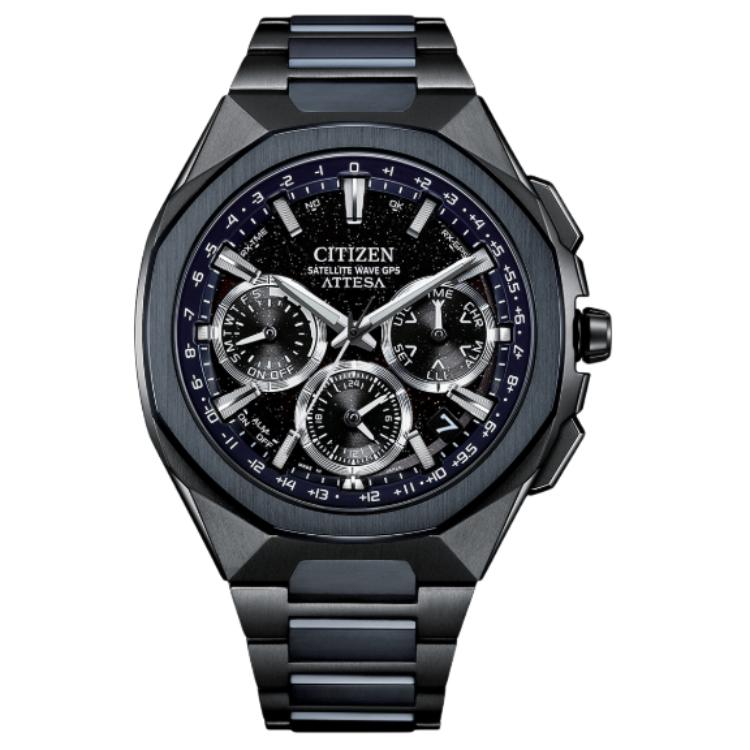 

CITIZEN Men s Attesa Watch CC4106-74E Black Dial