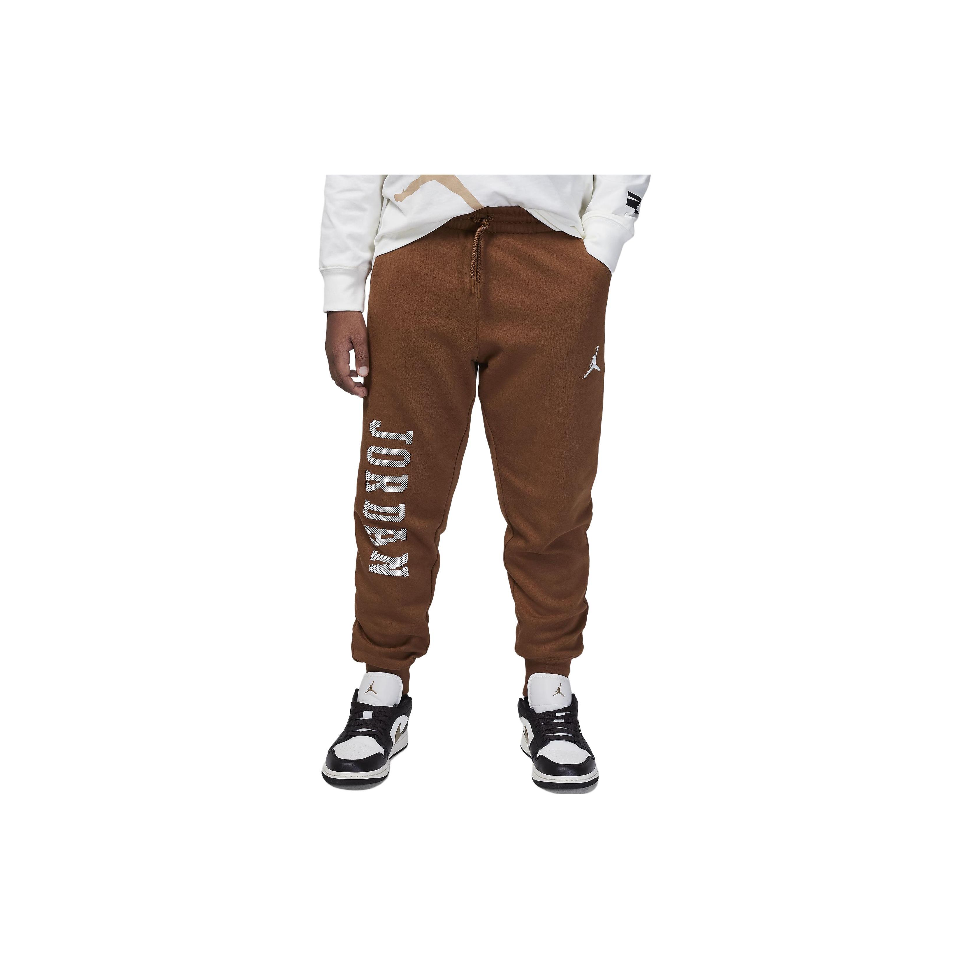 

Флисовые брюки Jordan MJ Essentials Детские плавки Коричневые 95C723-X4A L