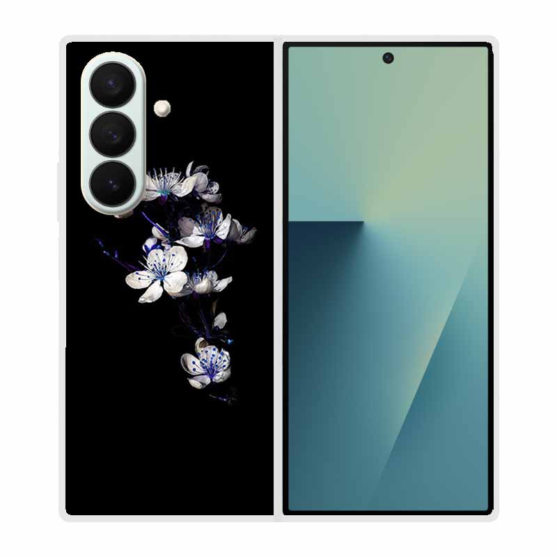 Coque For SAMSUNG Fold 7 5G Cases Animal Marble Clear Hard Phone Funda for Galaxy Z Fold7 5G Back Cover Zfold7 Transparent Shell