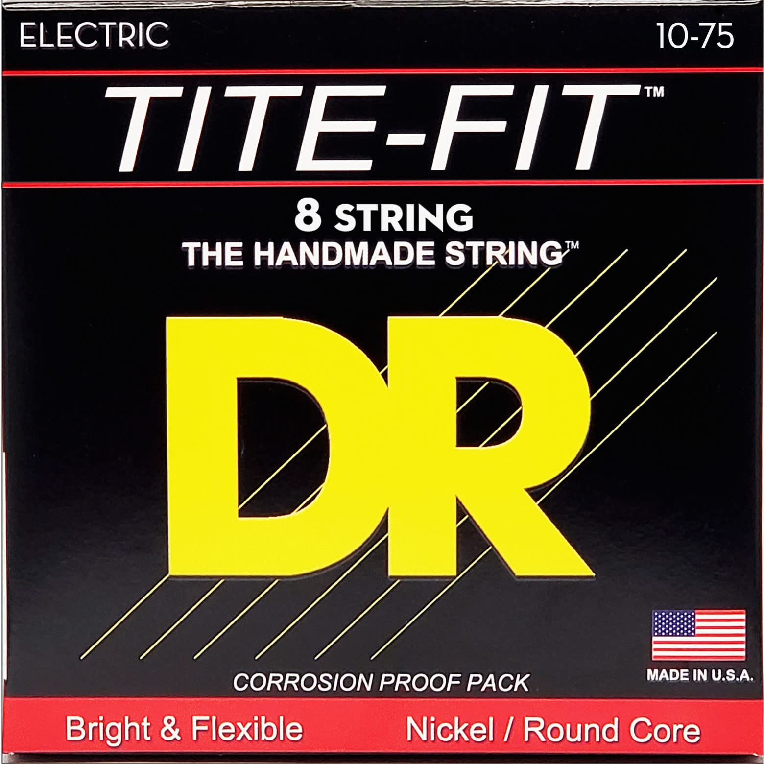 

DR Strings серия электрических струн 8-струнный TITE-FIT .010-.075 TF8-10 []