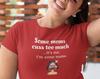 Funny Moms Cuss Too Much T-Shirt - Gift for Parents