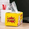 Mini Popping Sensation Tissue Box Bubble Film Squeeze Toys for Adult Soft Pinch Office and Party Desk Fun Games Holiday Gift