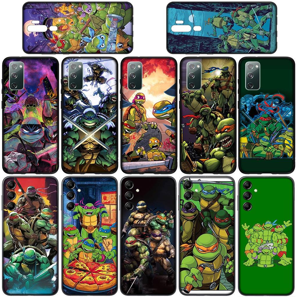 Anime N-Ninja-Comics T-Turtles-Lovely TPU Case for Samsung Galaxy A10 A20 A53 A30 A51 A32 A50 A52 A12 A33 Phone Cover Casing