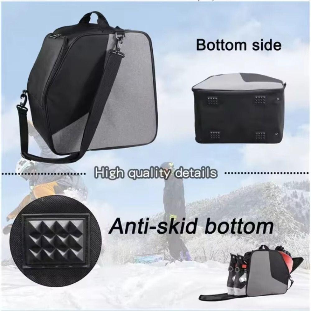 Shoes Gloves Ski Boot Bag Winter Snow Ski Crossbody Bag Snowboarding Storage Bag Ski Pack