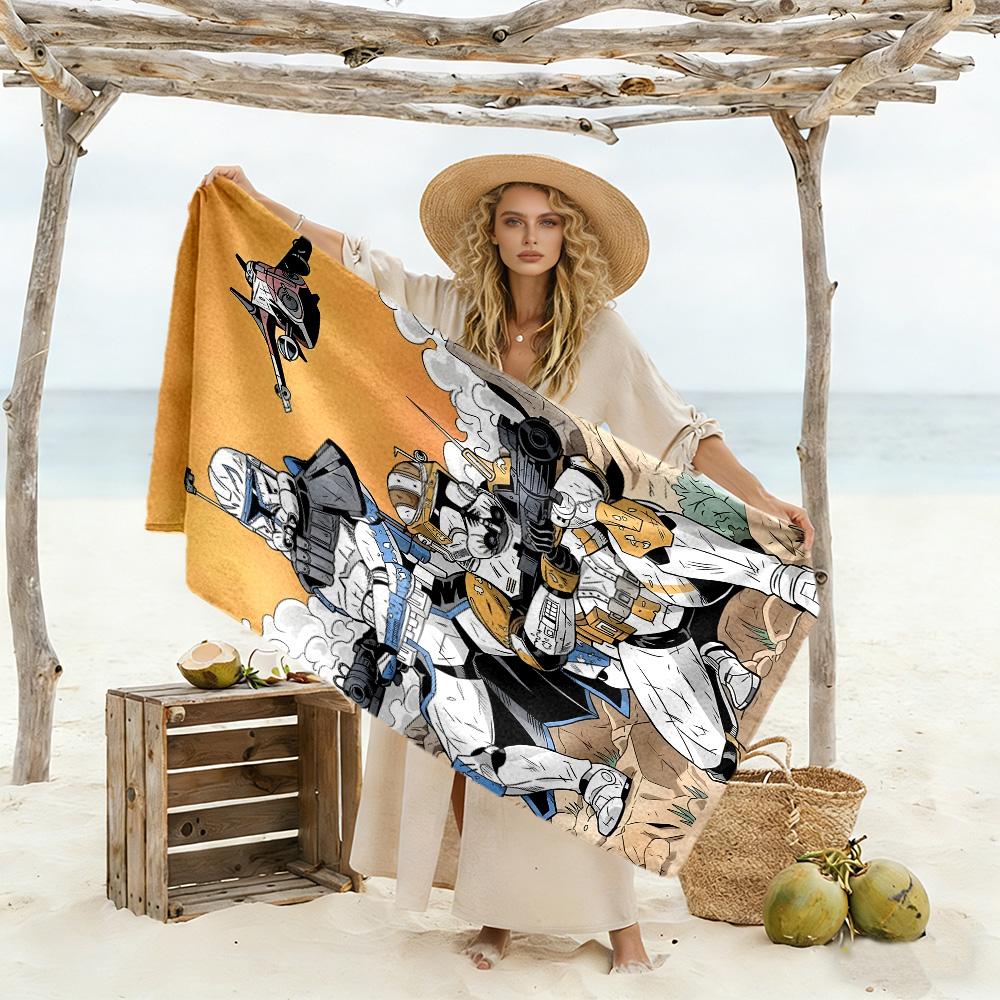 Star Wars Beach Towel Soft Durable Quick-Dry Comfortable Lightweight
