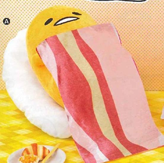 

Gudetama Bacon Futon BIG Plush Toy (Lying)