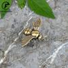 Чиста латунь Суцільна Металева Фігурка Бджоли Прикраса Креативна Антикварна Офісна Настільна Декорація Домашній Декор Аксесуари Мініатюри