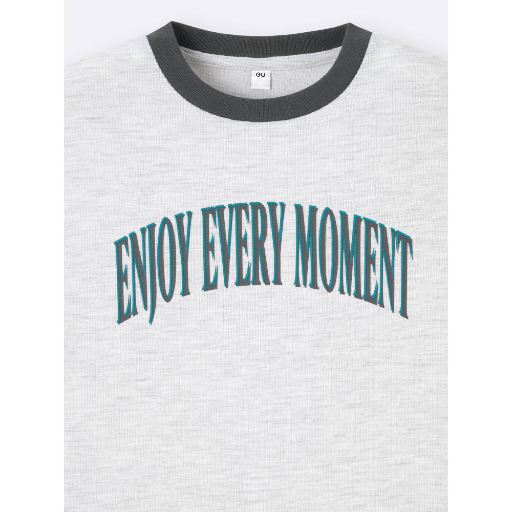 Gu By Uniqlo Kids  Unisex  Dry Waffle Boxy Tee  5 Minute Sleeve 