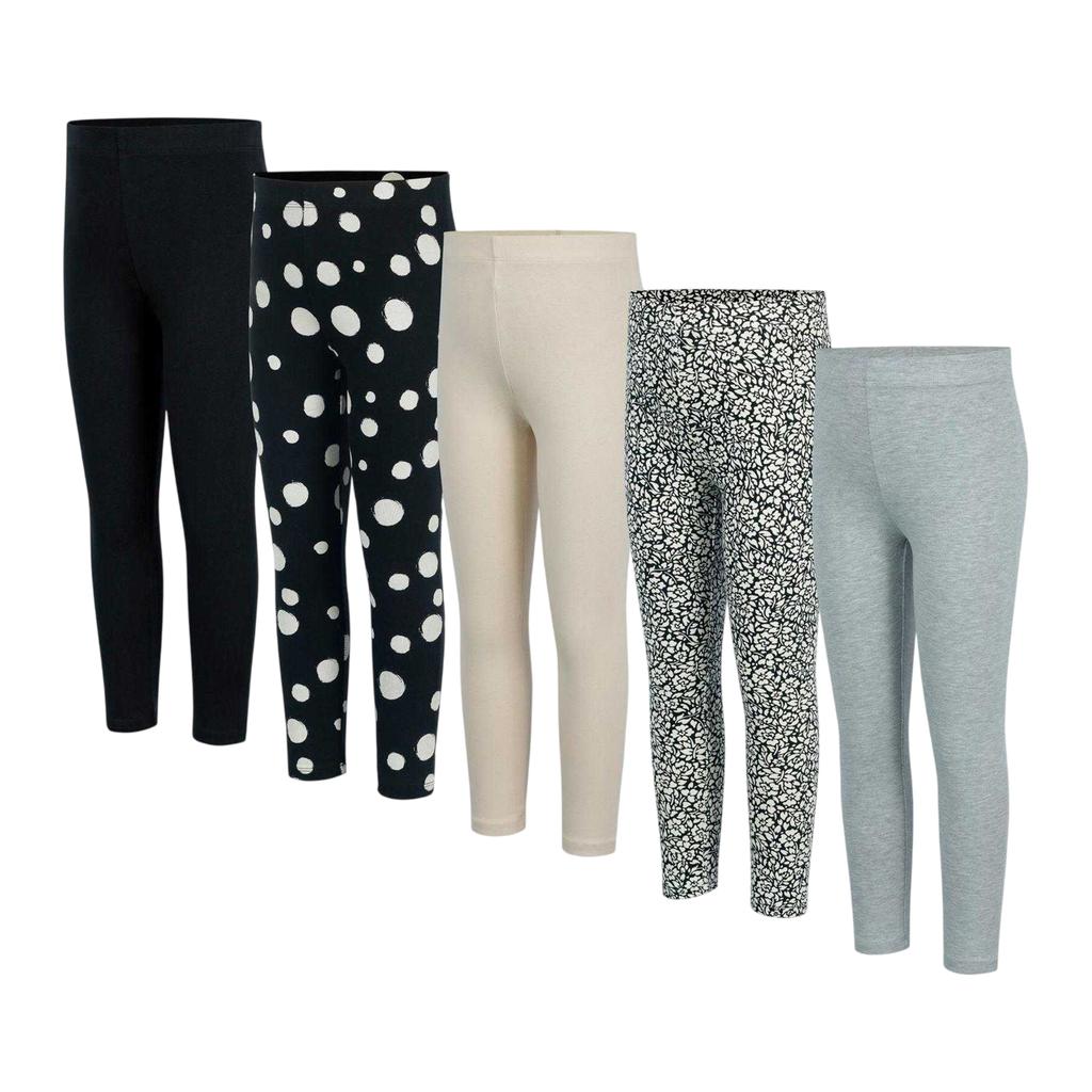 Miso Girls Leggings (Pack of 5)