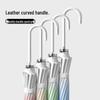 Mido 16-Rib Gradient Long Handle Windproof Sun/Rain Umbrella