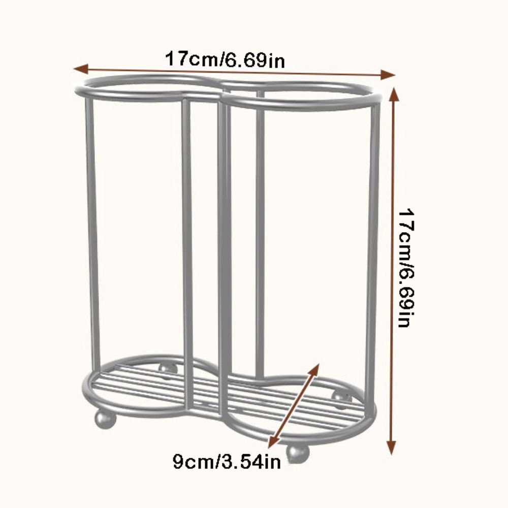 Stainless Steel Disposables Cups Picker Rust-Proof Paper Cup Organizer Paper Cup Holder  Countertop