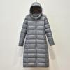 Ultra Light Women Winter Long Down Jacket Hooded Down Coat Big Size Female Coats