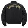 Men's Autumn and Winter New Youth Jacket Large Size Stand-up Collar Thickened Thermal Padded Flight Jacket Top