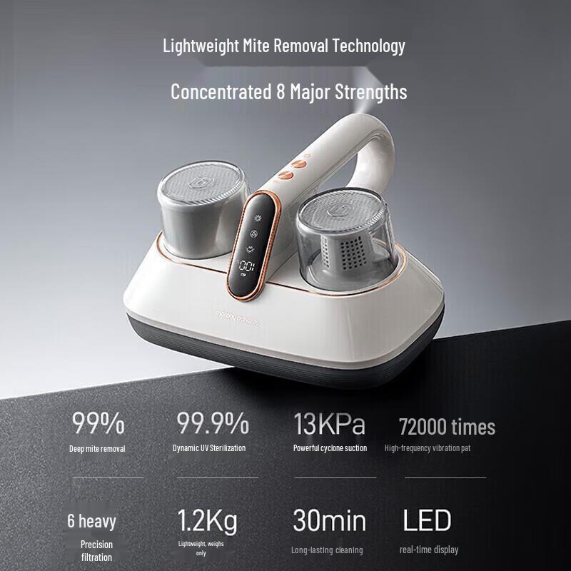 Morphyrichards Wireless Handheld Mite Remover CN Plug (adapter Included)