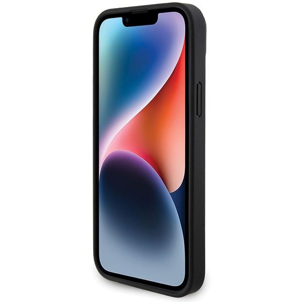 BMW Bmhcp15M22Nbck Iphone 15 Plus / 14 Plus 6.7 Czarny/Black Leather Carbon