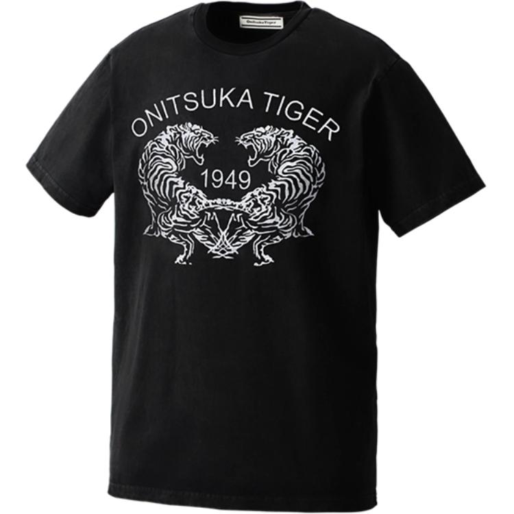 ONITSUKA TIGER T-Shirt Unisex Schwarz 2183b458-001