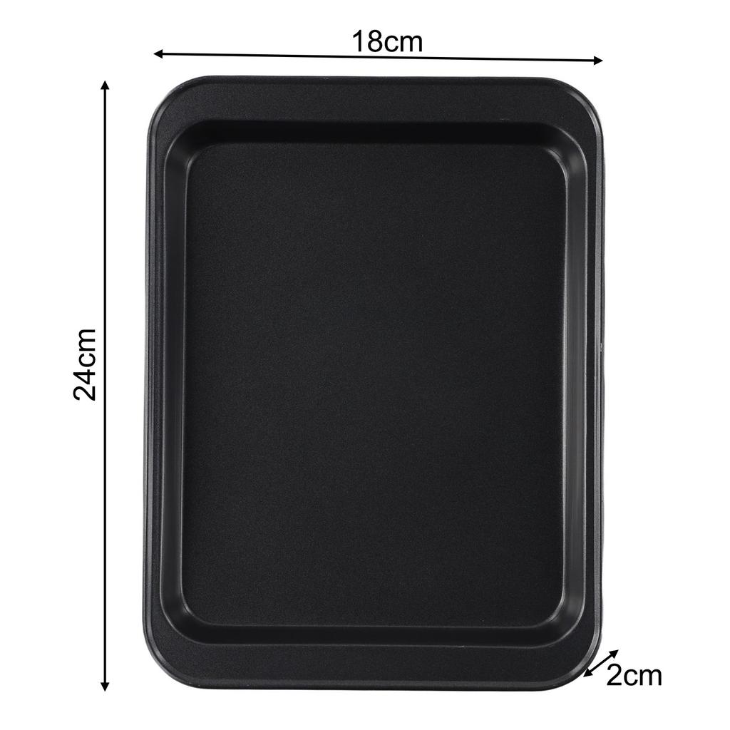Easy Clean Baking Tray Bread Cake Baking Tray Easy Grip Handles High-quality Materials Rectangular For Baking Bread
