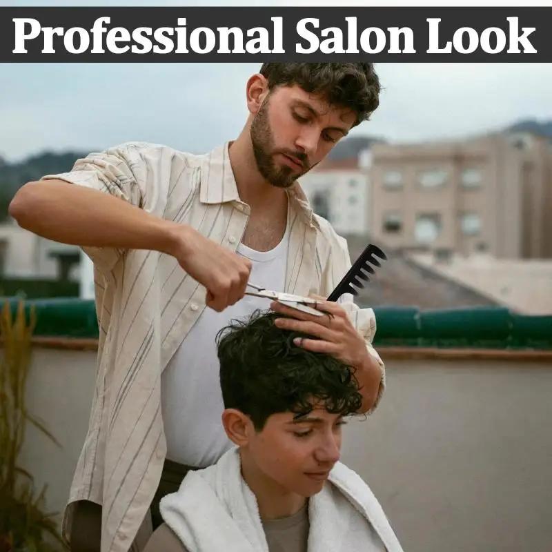 3/4Pcs Styling Comb Set For Men Hair Styling - Wide Tooth Comb Hair Pick Texture Comb Slicked-back Undercut Anti Static Comb