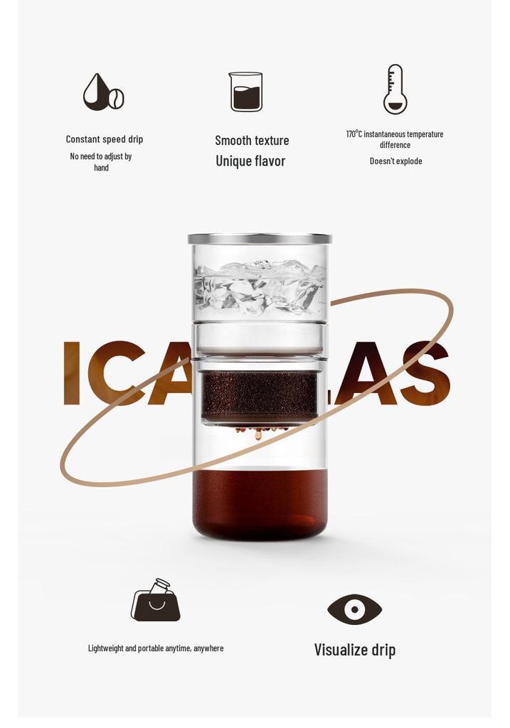 Caffettiera per Cold Brew e Ice Drip iCafilas.