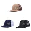 Outdoor Breathable Baseball Cap With Embroidered Smile Face For Casual Summer Wear