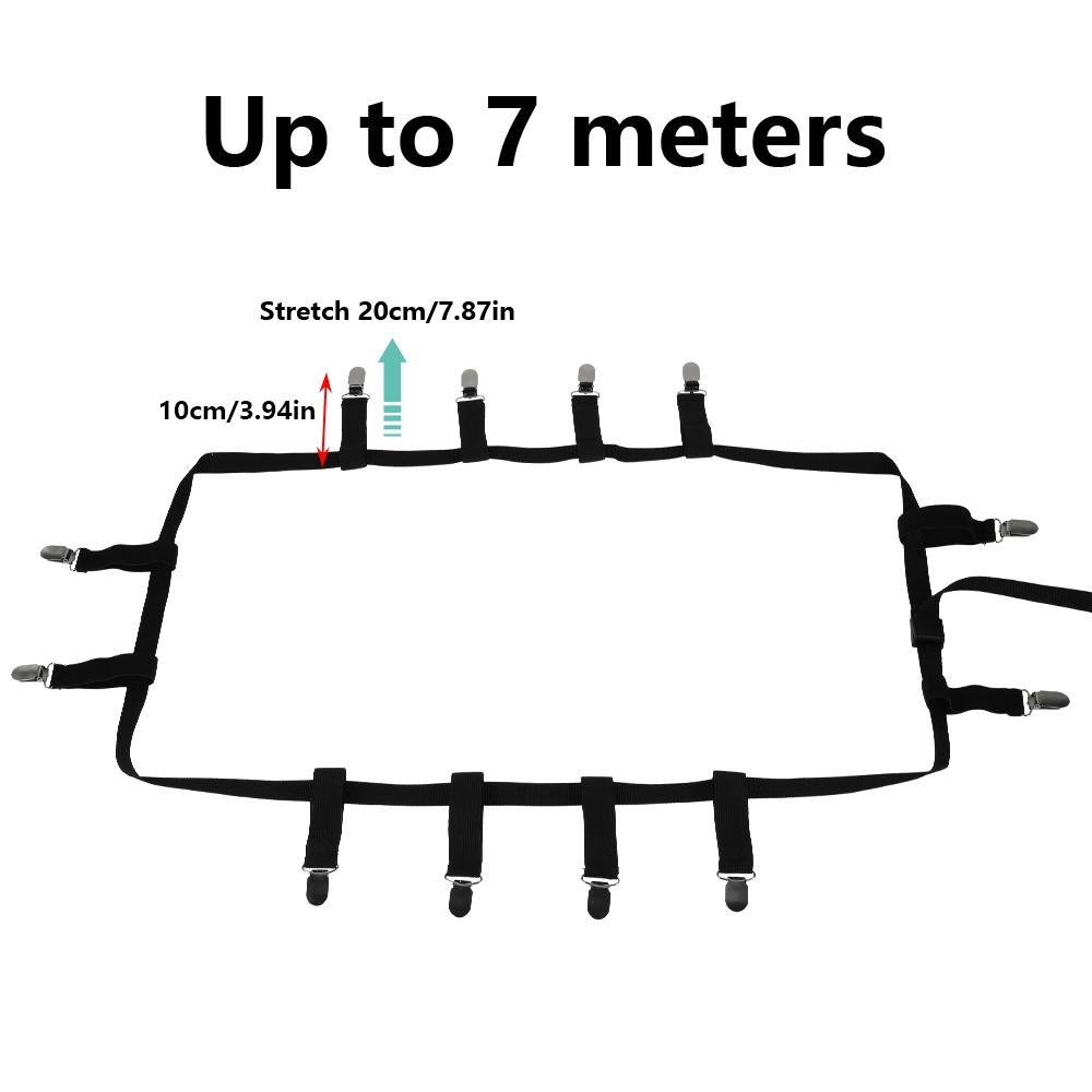 New Style Bed Sheet Holders Adjustable Elastic Mattress Cover Corner Holder Clip Bed Grippers Suspender Fasteners Straps