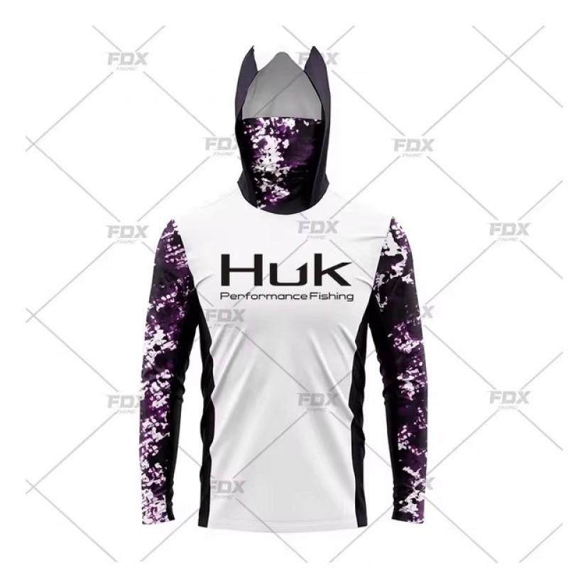Quick-Dry Fishing Hoodie Men Women Long Sleeve UV Protection Fly Apparel Outdoor Sun Top