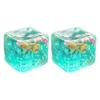 Taba Squishy Ocean Stress Balls Realistic Sea Salt Ice Cube Squeeze Toy Soft Slow Rise Ocean Sensory Toy for Adult Stress Relief