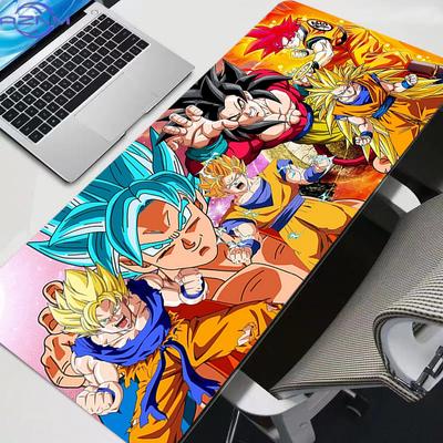 Muismat Groot Dragon Ball Son Goku Nieuw XXL PC Bureau Mat Gamer Kantoor Tapijt Toetsenbord Tafel Gaming Accessoires Muismat
